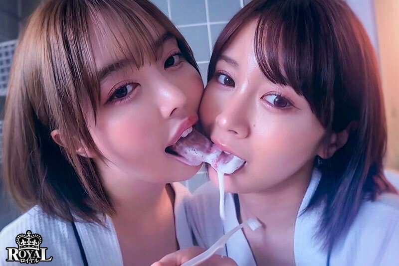 av ญี่ปุ่น สองเลสเบี้ยนเพื่อนสนิท ถูกบังคับให้เย็ดกันต่อหน้า ROYD-298 2