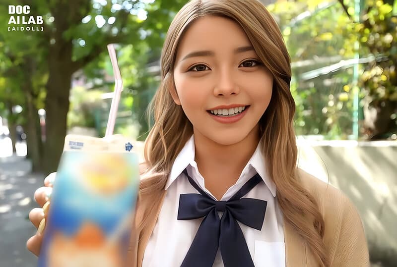 avonline AI Girl สวยยุคเฮเซย์ เดบิวต์ AV แฟนตาซี ฮานะ คุโระซากิ หุ่นเซ็กซี่เย็ดดุเดือด DAL-010 2