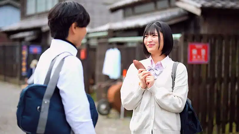 pornjapanxx นักเรียนสาวที่ฝ่าฝืนกฎหมู่บ้านถูกเทน้ำอสุจิจากชายชรา RLMP-002 1